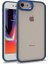 iPhone 8 Şık Görünümlü ve Arkası Şeffaf Flora Premium Kılıf 1