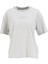 Taş Bisiklet Yaka Taş Detayllı Mini Baskılı T-Shirt 5