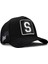 V1 Trucker S Harf - 2 Kod Logolu Unisex Siyah Şapka (Cap) 1