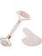 Sertifikalı Pembe Kuvars Masaj Taşı Roller ve Pembe Kuvars Taşı Gua Sha (Kalp Tasarımlı) Set 1