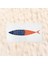 Blue & Orange A Fish - Balıklı Plaj Havlusu - Pamuk 2