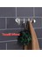 Banyo Lavabo Askı Vidalı Askılık 3'lü Metal Sağlam Aparat Krom Askılık Elbise Havlu Asma 3