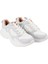 976118320001 Beyaz-Gri Retro Sneaker Wmn Ayakkabı 2