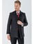 Siyah Kaşe Hakim Yaka Desenli Yırtmaçlı Astarlı Slim Fit Dar Kesim Klasik Kaban 1008235151 1