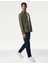Saf Pamuklu Tapered Fit Kargo Pantolon 4