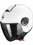 Exo City 2 Açık Motosiklet Kaskı Beyaz 1