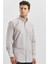 Kiremit Uzun Kol Ekose Desen Bez Ayağı Smart Düğmeli Yaka Classic Comfort Fit Gömlek 1004240253 4