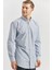 Koyu Lacivert Uzun Kol Ekose Desen Smart Classic Comfort Fit Gömlek 1004240253 2