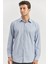 Koyu Lacivert Uzun Kol Kendinden 041 Classic Comfort Fit Gömlek 1004240256 1