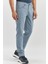 Koyu Turkuaz Düz Gabardin Slim Fit Casual Pantolon 1003240319 1