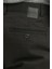 Siyah Düz Armürlü Slim Fit Casual Pantolon 1003240168 2