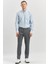 Koyu Antrasit Pamuklu Yandan Cepli Casual Slim Fit Chino Pantolon 1003240168 2