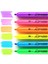 Writech Highlighters Fosforlu Kalemler 6'lı Set - Geri Çekilebilir Tasarım 2