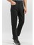 Siyah Düz Cord Slim Fit Casual Denim Pantolon 1023245150 2