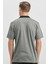Siyah Kısa Kol Kendinden Desenli Jakarlı Polo Yaka Classic Comfort Fit Tişört 1011240190 5