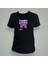 Evolution Yazılı Kelebek Baskılı 100% Pamuk Ön Baskılı Basic Oversize T-Shirt 1