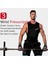 Siyah Stil Pamuk Sert Çekme Bilek Kaldırma Kayışları Neopren Yastıklı Bilek Yastıklı ve Kaymaz Silikonlu Halter Deadlift Kayışları (Yurt Dışından) 4