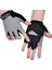 Gri Tarzı L Boyutu Erkek Kadın Spor Eldiven Halter Fitness Eğitimi Kaymaz Palmiye Koruyucu Nefes Parmaksız Bisiklet Bisiklet Bisiklet Eldiveni (Yurt Dışından) 1