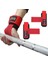 Kırmızı Stil Ağırlık Kaldırma Kancaları Spor Eldivenleri, Powerlifting Için Yastıklı Ayarlanabilir Neopren Bilek Sarma Desteği Ağır Hizmet Halter (Yurt Dışından) 2
