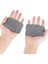 Pembe Tarzı 1 Çift Mikrofiber Ağırlık Kaldırma Eldiveni Taşınabilir Egzersiz Spor Spor El Palm Koruyucu Mitten Aksesuarları Siyah (Yurt Dışından) 3