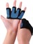 Mavi Stil 7-8cm Gym Fitness Yarım Parmak Eldiven Erkek Kadın Crossfit Egzersiz Eldiven Güç Ağırlık Kaldırma Vücut Geliştirme El Koruyucusu (Yurt Dışından) 1