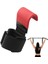 Kırmızı Stil 1 Adet Ağırlık Kaldırma Kancası Sapları Yastıklı Bileklik ile El Çubuğu Powerlifting Eldivenleri Ağır Hizmet Tipi Pull-Up Kancaları Spor Salonu Eğitim Kayışı (Yurt Dışından) 1