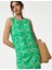Regular Fit Mini Keten Elbise 2