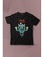 Sevimli Canavar Retro Monster Daft Punk 90LAR Baskılı Çocuk Tişört Kısa Kollu 1
