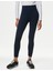 Skinny Fit Yüksek Bel Crop Tayt 3