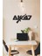 AK47 Kalaşnikof Tablo Ahşap Mdf Lazer Kesim 1