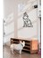Uluyan Kurt Geometrik Tablo Ahşap Mdf Lazer Kesim 3
