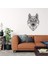 Geometrik Kurt Tablo Ahşap Mdf Lazer Kesim 2
