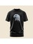 T-Shirt Kartal Logo Siyah Unisex Tişört 1