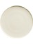 Porselen Chef Taste Of 25 cm Düz Tabak Krem Servis Tabağı Yuvarlak Modern Lacivert 1 Parça Mikrodal 1
