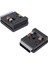 Scart Adaptör Erkek Dişi 3rca Swıchlı (In-Out) DY-3128 1