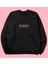 Black Pink Oversize Siyah Bisiklet Yaka Sweatshirt 1