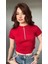 Zip Detay Fitilli Crop Bluz 2