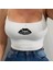 Lana Del Rey Beyaz Ip Askılı Büstiyer Crop 1