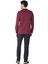 Erkek Bordo Eşofman Pijama 5'li Takım 234003 4