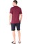 Erkek Bordo Eşofman Pijama 5'li Takım 234003 5
