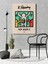 Pop Art Keith Haring Sanatsal Tablo Salon Duvar Dekorasyonu Oda Dekorasyonu Duvar Tablosu 2
