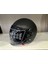 Kask Mts FX-101 Deri Kaplama Siyah Çenesiz 1