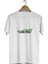 Unisex Star Wars Yoda Tasarım Baskılı Pamuk Beyaz Oversize T-Shirt 1
