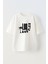 Unisex Los Angeles Palmiye Tasarım Baskılı Pamuk Beyaz Oversize T-Shirt 1