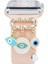 Psgt göz Love Apple Watch Uyumlu Kordon Charm, Kordon Süsü Uyumlu 1