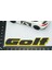 Golf Mk2 Mk3 Bagaj Sarı Siyah Yazı Logo Volkswagen Ile Uyumlu 4