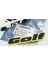 Golf Mk2 Mk3 Bagaj Sarı Siyah Yazı Logo Volkswagen Ile Uyumlu 5