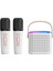 Bluetooth Hoparlör Ev Karaoke Entegre Kablosuz Mikrofon Bluetooth Ses Taşınabilir Bluetooth Hoparlör (Yurt Dışından) 1