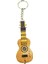 Ahşap Küçük Gitar Anahtarlık/dikiz Ayna Süsü El Yapımı Hediyelik Aksesuar Minyatür Gitar 1