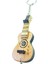 Ahşap Küçük Gitar Anahtarlık/dikiz Ayna Süsü El Yapımı Hediyelik Aksesuar Minyatür Gitar 4